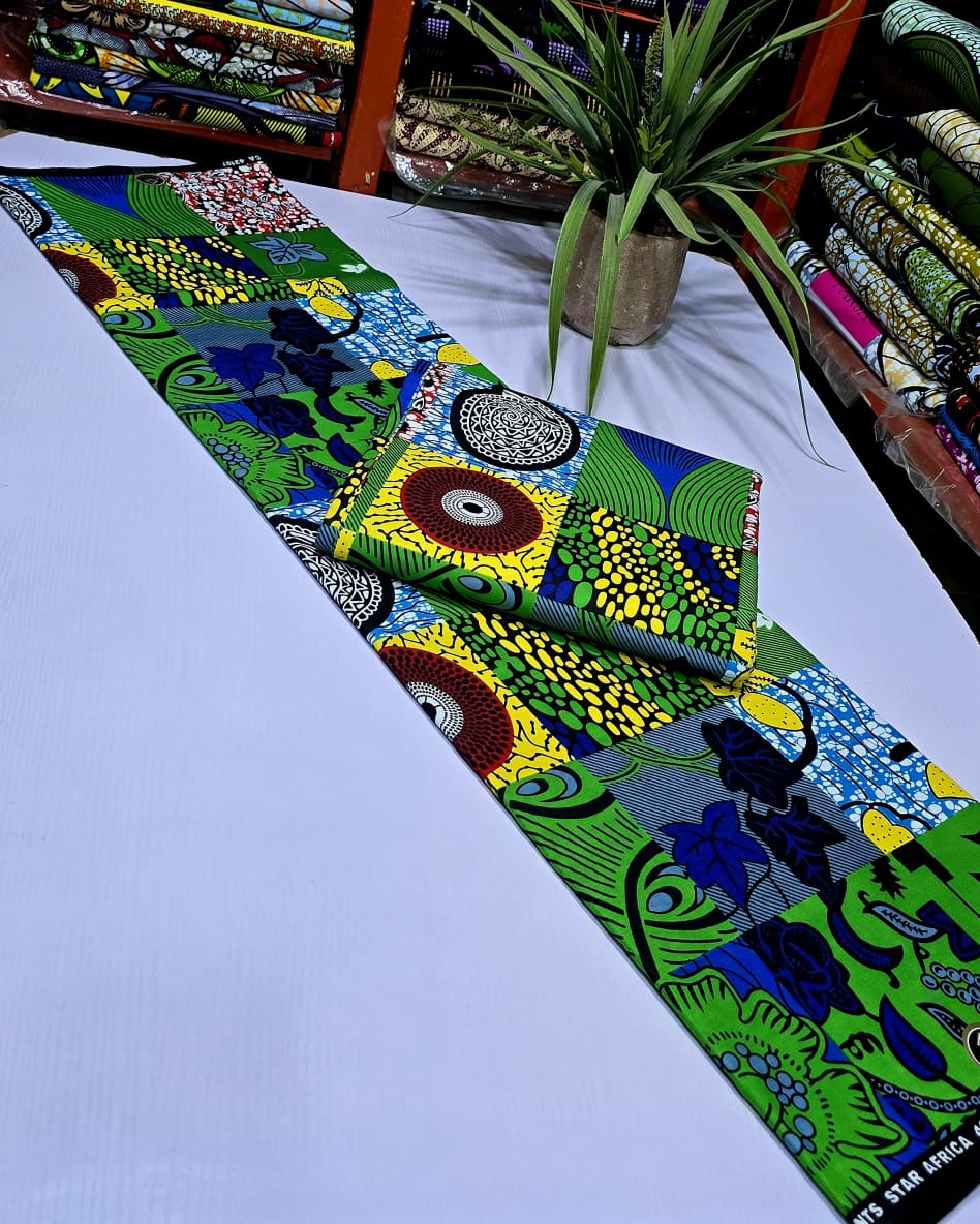 Star Africa Emerald Medallion Patchwork