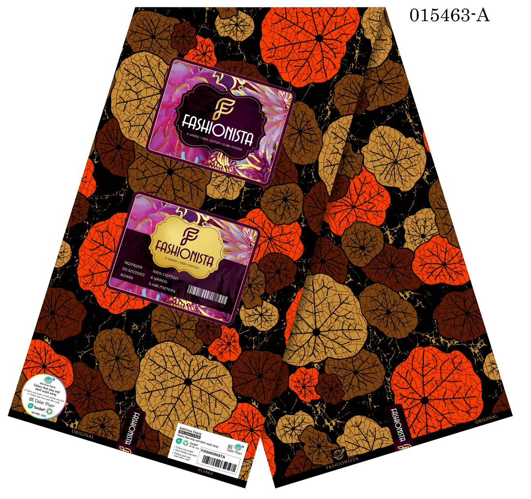 Fashionista Crimson Cocoa Leaf