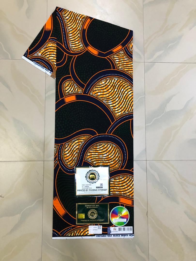 Hitarget Noir & Orange Crescent Wave