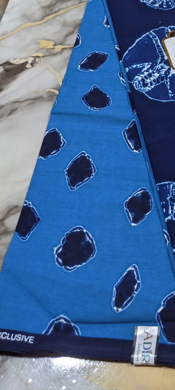 Adire Exclusive Azure Pebble Dot