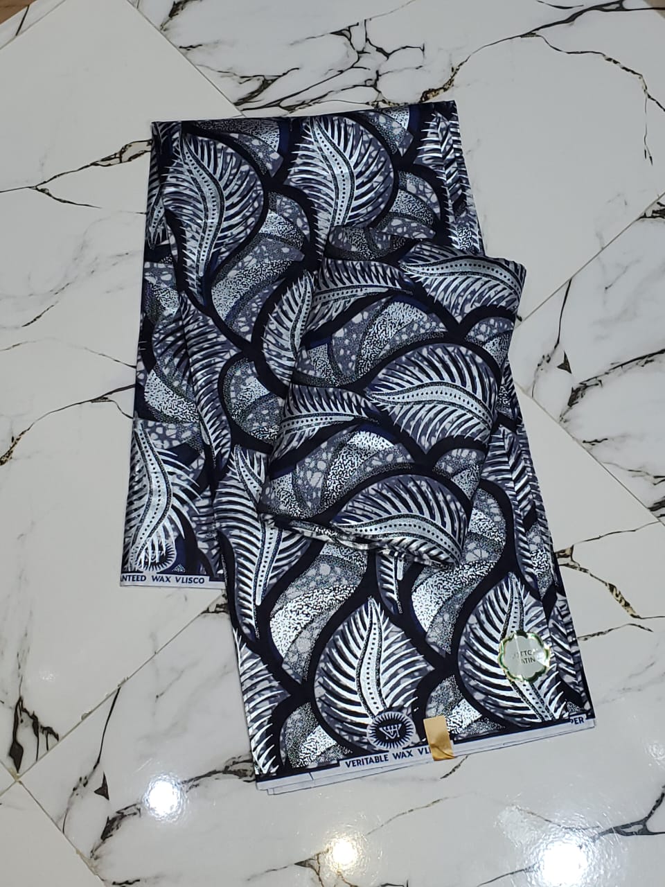 Vlisco Indigo Plume
