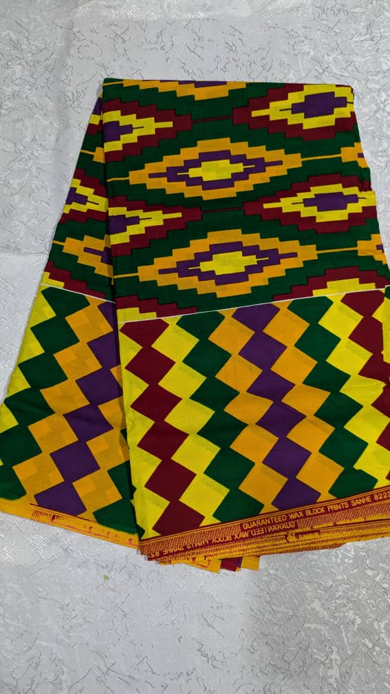 Sanhe Emerald Purple Diamond Kente