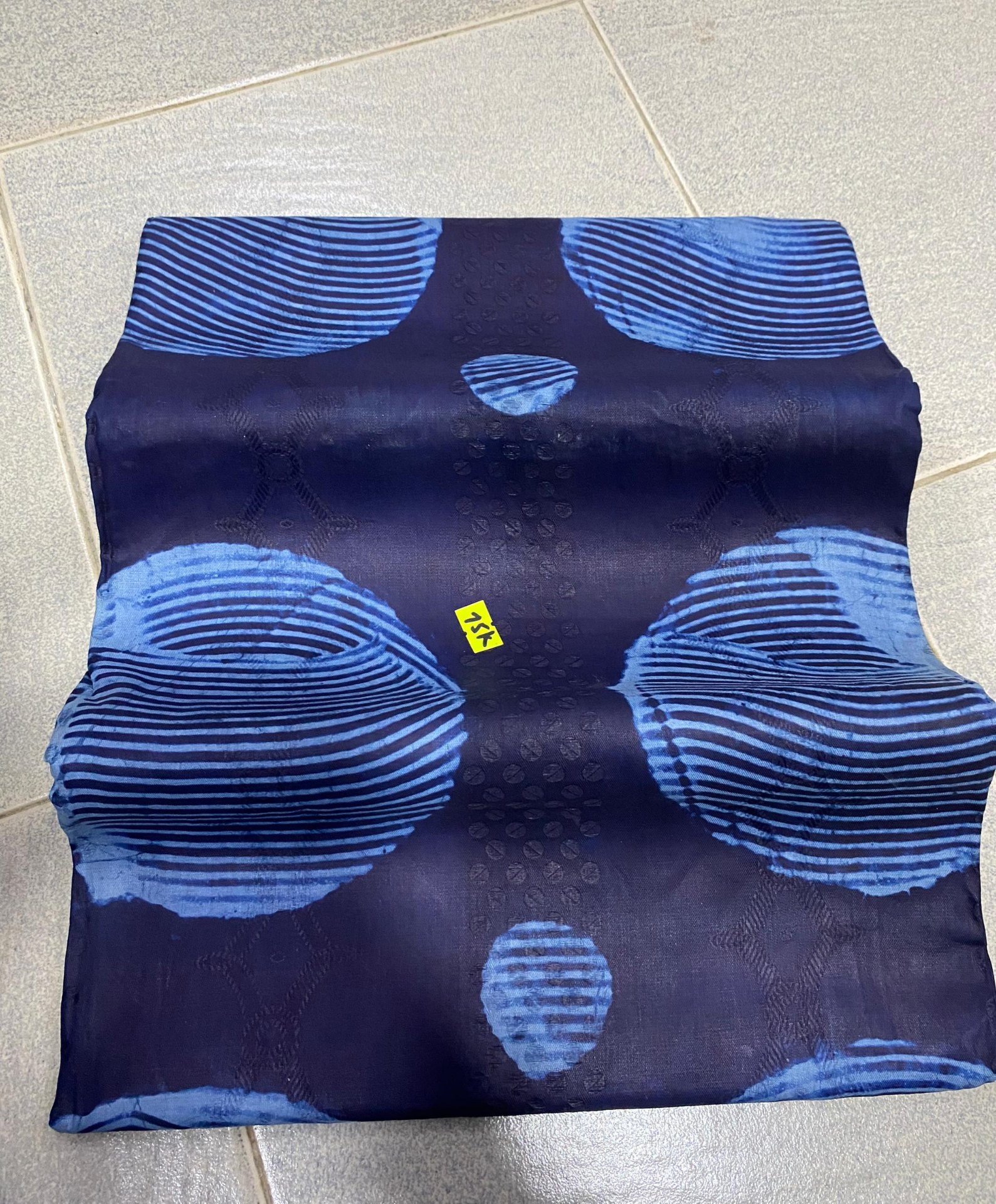 Indigo Moon Orb Batik