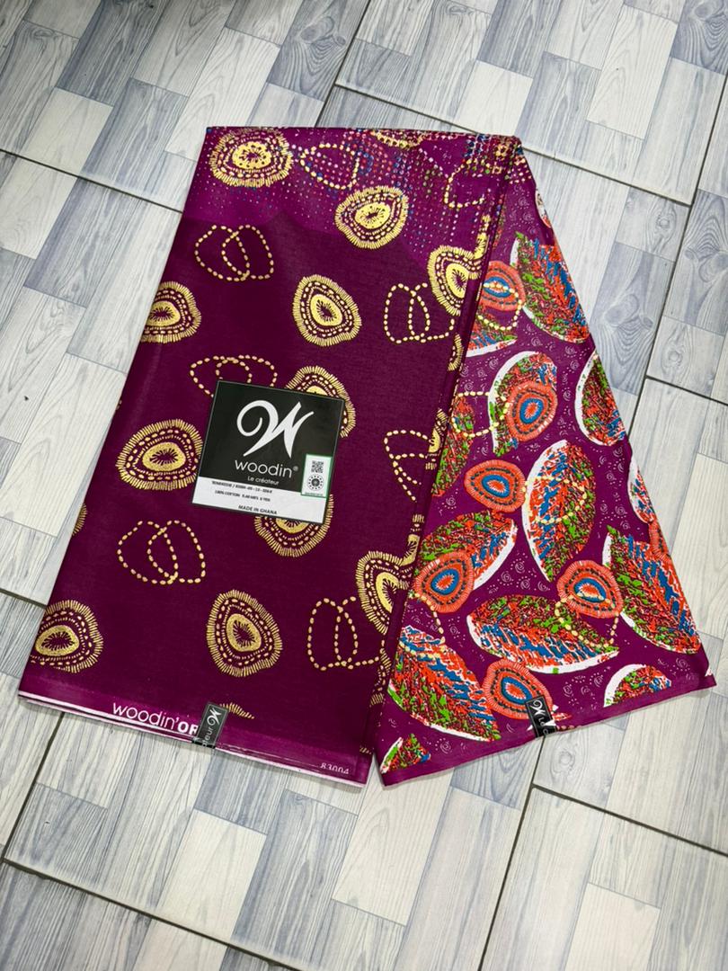 Woodin Plum & Cocoa Dot Bloom