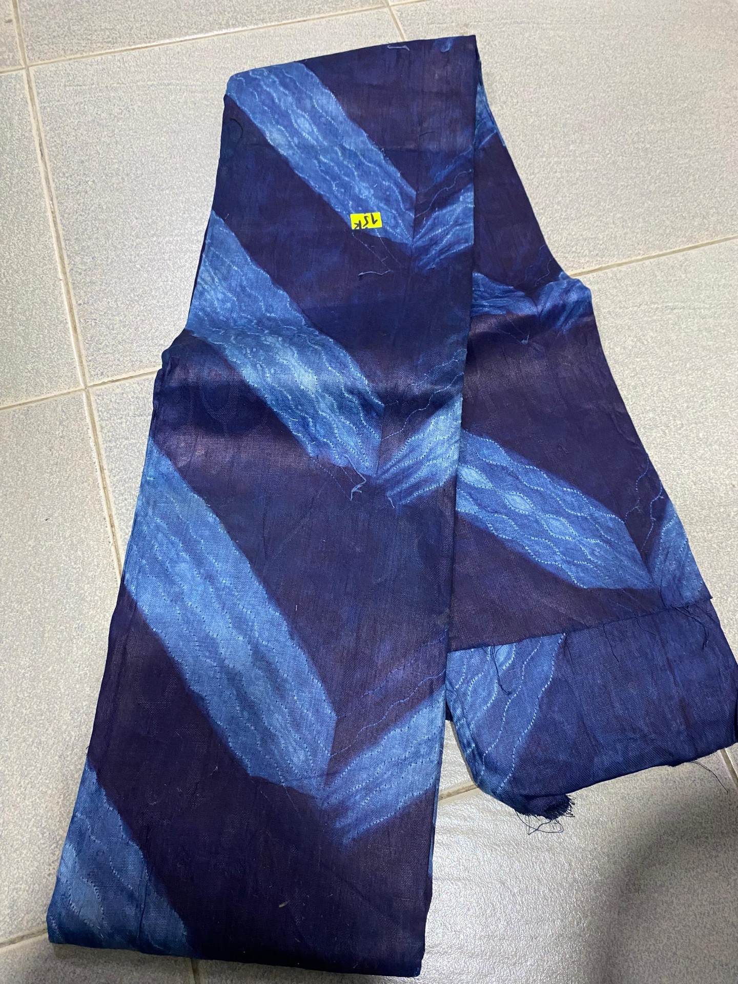 Indigo Chevron Shibori