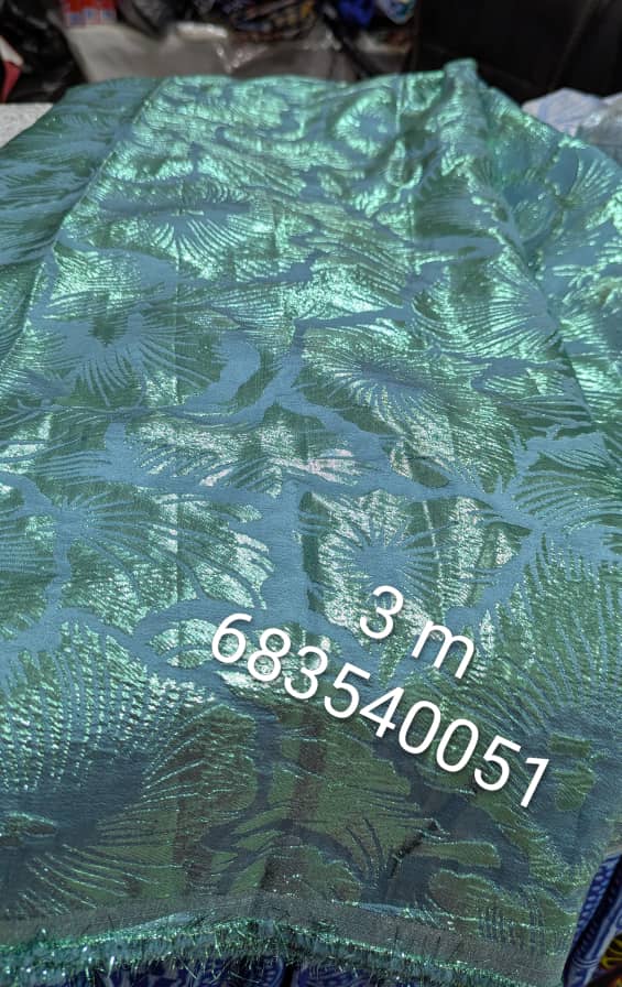 Brocade Mint Silver Fern