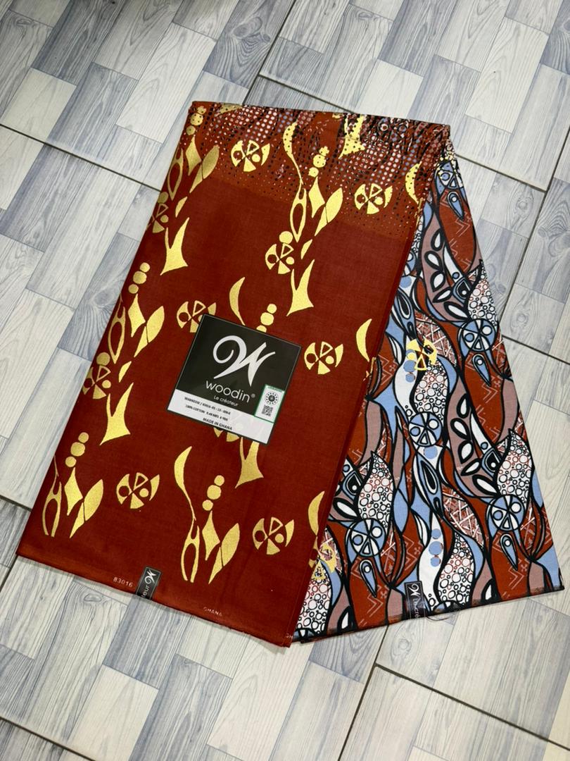 Woodin Rust & Gold Tulip