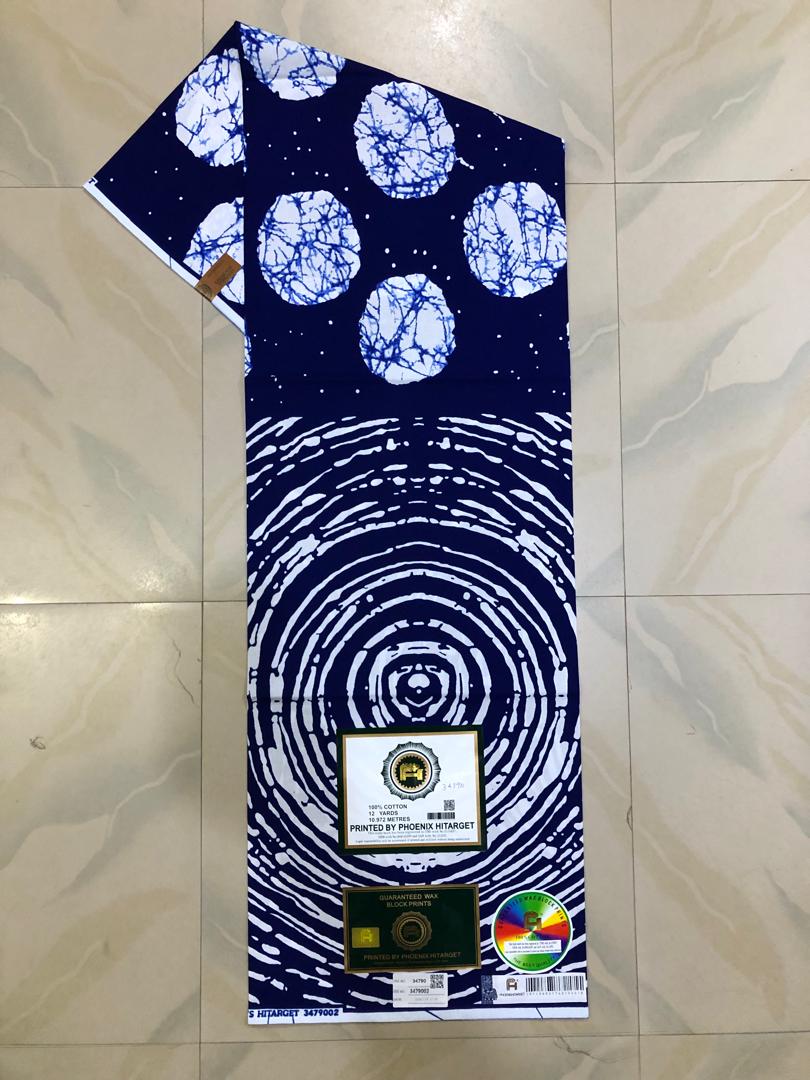 Hitarget Indigo Batik Moon & Ripple