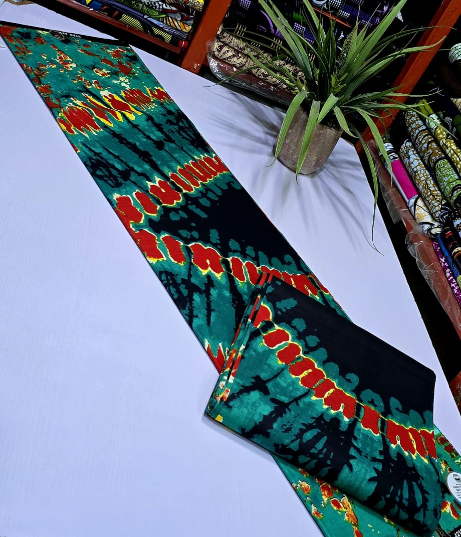 Emerald Fire Batik Tie-Dye