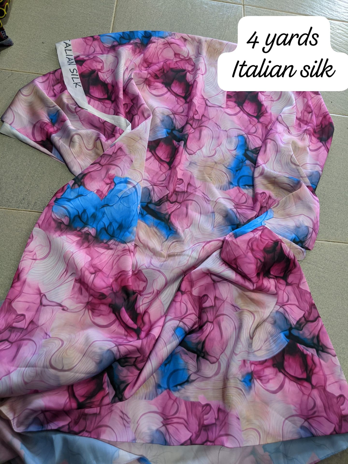Rose Smoke Ink Silk