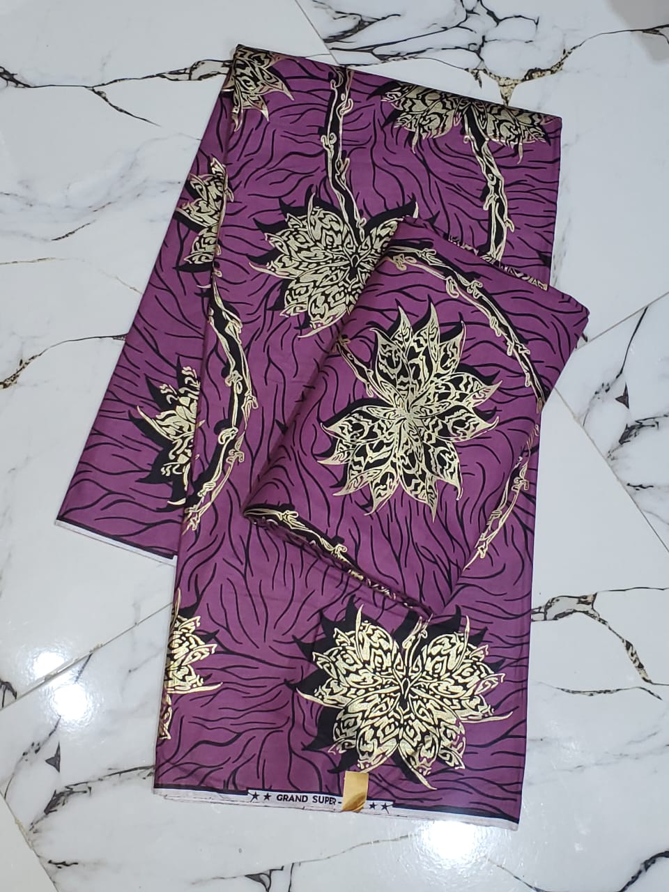 Grand Super-Wax Plum & Gold Starflower
