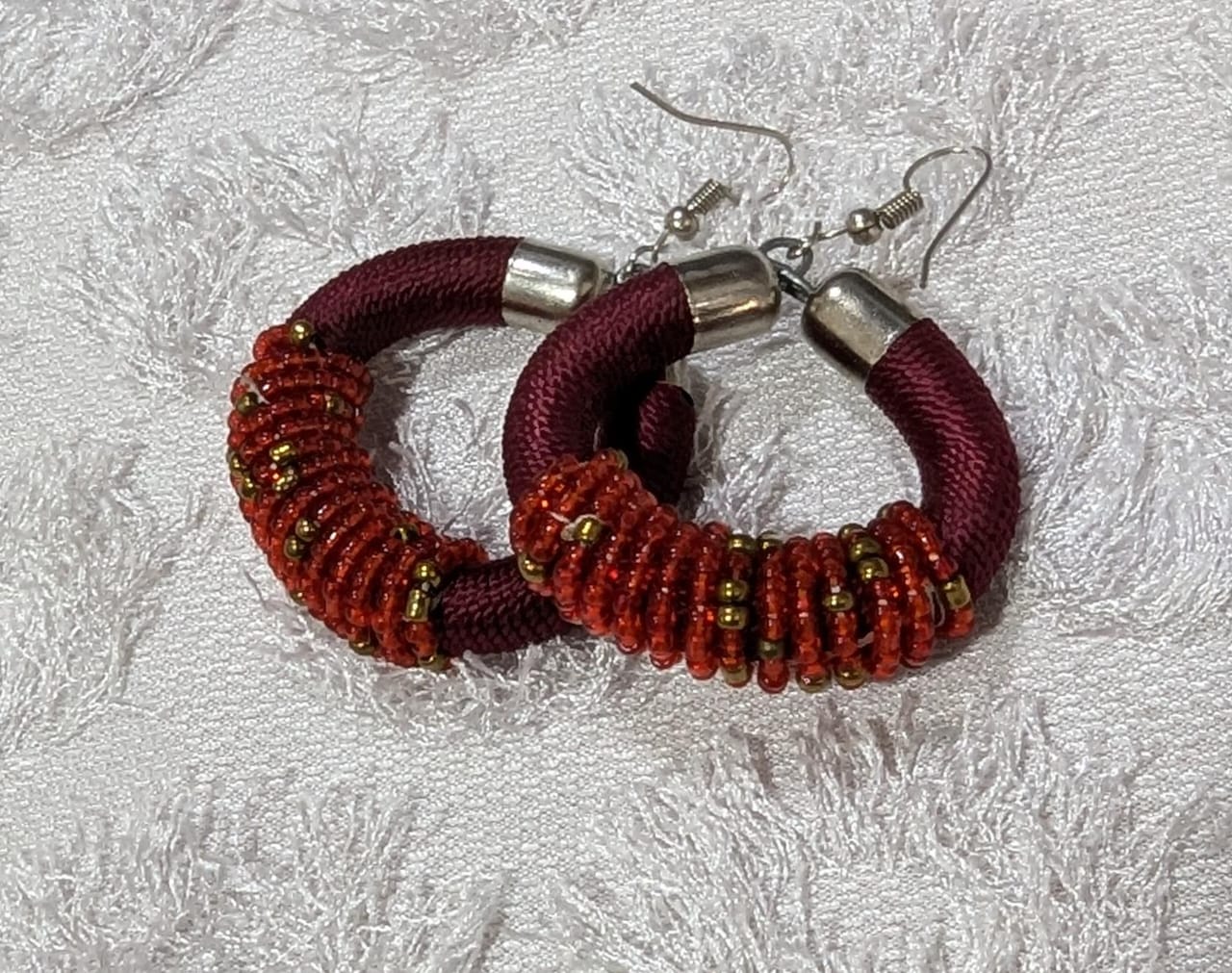 Crimson Fire Hoops