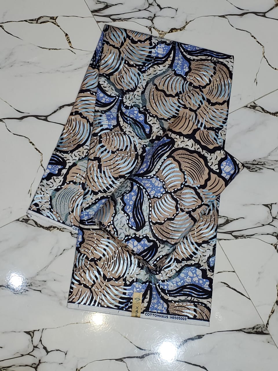 Cottonhaus Azure & Cocoa Shell