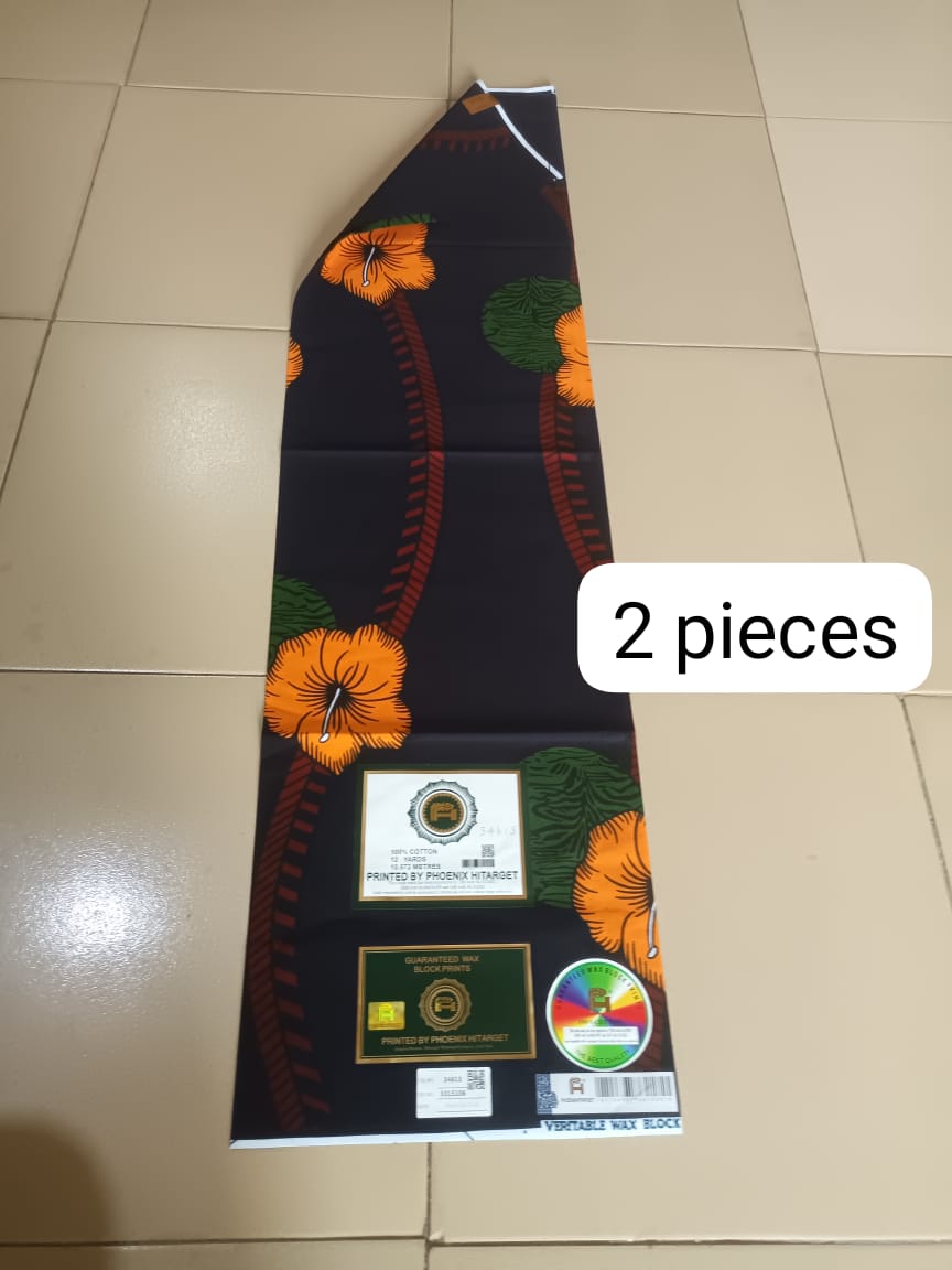 Hitarget Noir & Marigold Hibiscus Vine