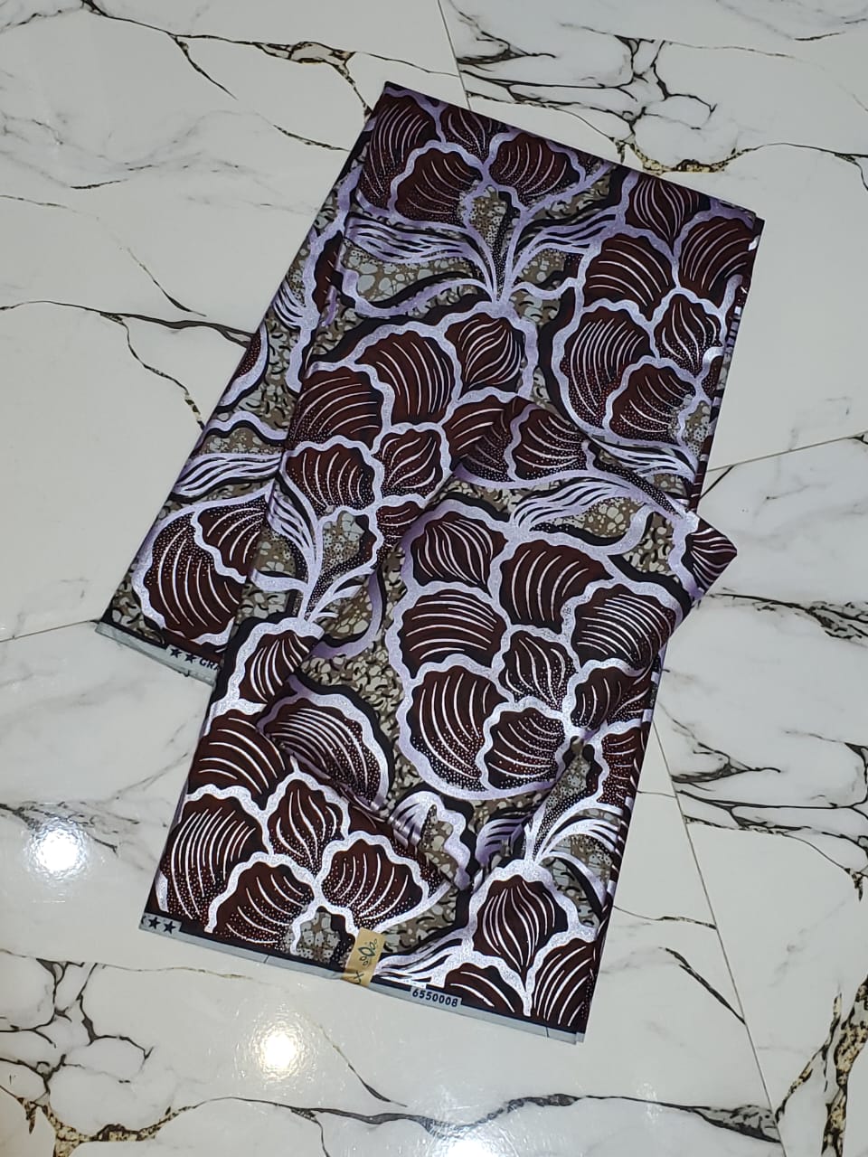 Grand Super-Wax Burgundy & Lilac Shell