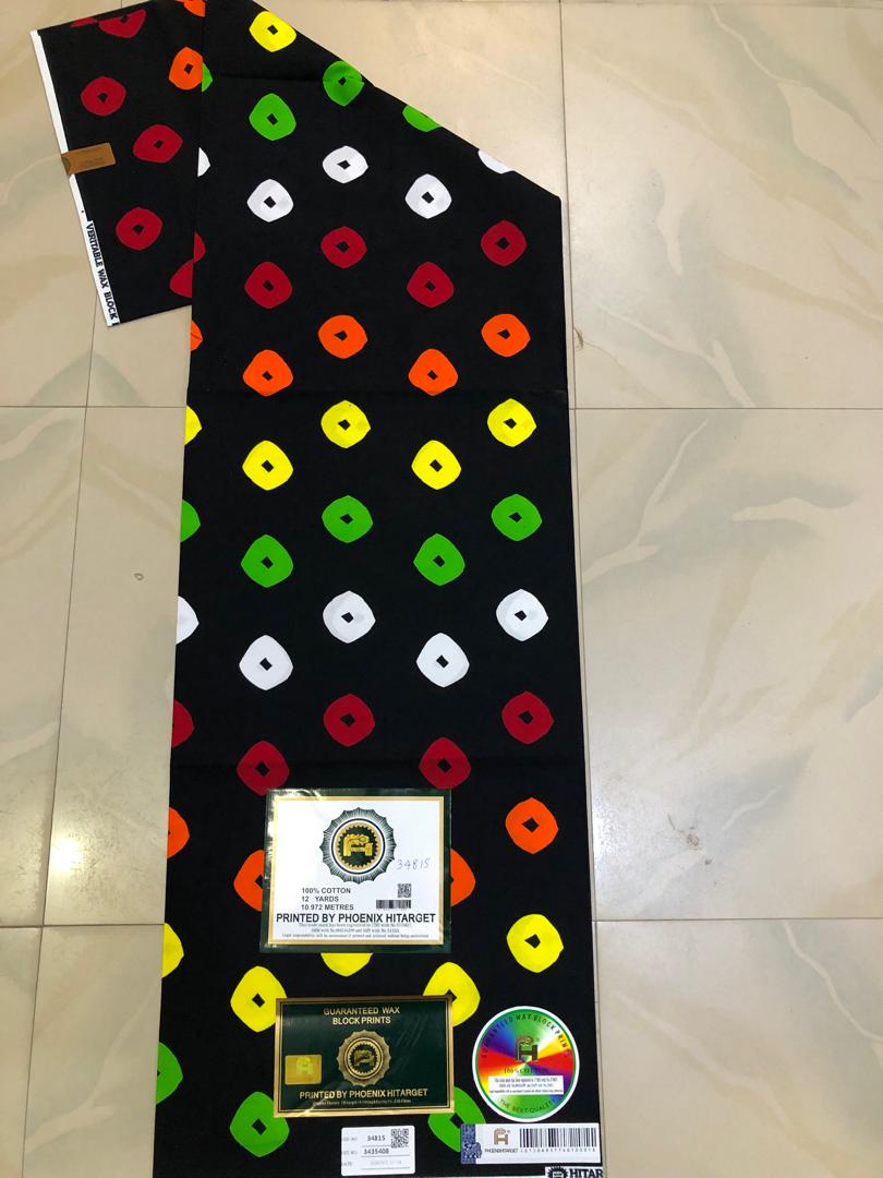 Hitarget Noir Rainbow Cowrie Dot